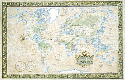 Antique Map of the World